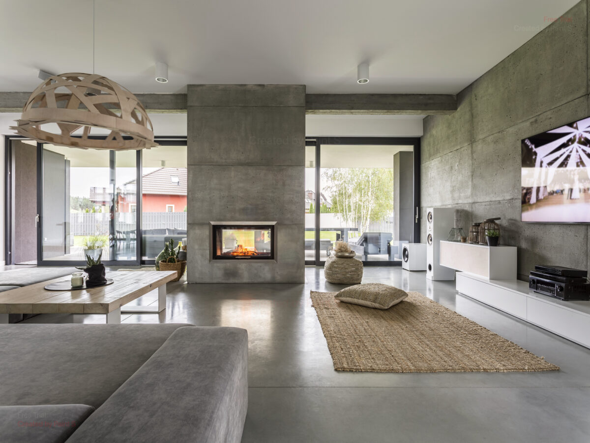 Microcement Flooring - TEXTURED.